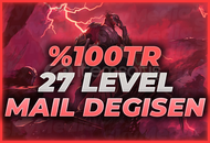 ⭐[%100TR] +27 LEVEL HANDMADE MAİL DEĞİŞEN!⭐