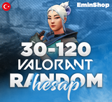 ⭐(%100TR) 30 - 120 SKİN GARANTİ RANDOM HESAP⭐