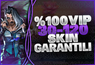 ⭐%100TR 30-120 SKİN GARANTİLİ ⭐
