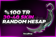 ⭐%100TR 30-40 SKIN HESAP GARANTİ⭐