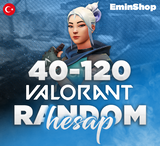 ⭐(%100TR) 40 - 120 SKİN GARANTİ RANDOM HESAP⭐