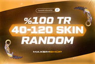 ⭐%100TR 40-120 SKİN GARANTİLİ ⭐