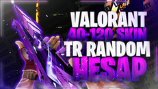 ✨[%100TR] 40-120 SKİN GARANTİLİ RANDOM HESAP✨