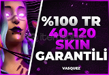⭐ %100TR 40-120 Skin Garantili Random Hesap ⭐