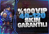 ⭐%100TR 40-120 SKİN GARANTİLİ ⭐