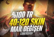 ⭐%100TR 40-120 SKİN Mail Değişen Harika Random