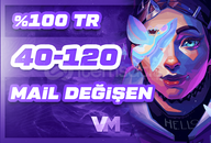 ⭐[%100TR] 40-120 SKİN MAİL DEĞİŞEN HESAP 