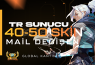 ⭐ %100TR | 40-50 Skin | Maili Değişen | Anında