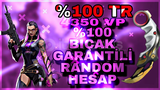 ⭐%100TR 4350 VP+ BIÇAK GARANTİLİ RANDOM⭐