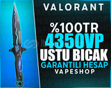 ⭐ %100TR 4350VP+ BIÇAK GARANTİ HESAP ULTRAVIP⭐