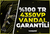 ⭐ %100TR 4350VP Vandal Garantili Random ⭐