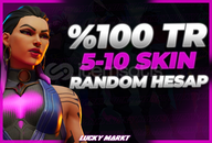 ⭐ %100TR 5-10 SKİN RANDOM HESAP