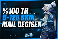 ⭐️[%100TR] 5-120 SKİN GARANTİLİ HESAP⭐️