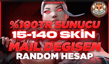 ⭐%100TR 15-120 SKİN MAIL DEĞİŞEN⭐