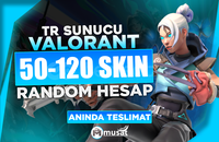 ⭐[%100TR] 50-120 SKİN BIÇAKLI RANDOM HESAP⭐