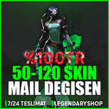 ⭐%100TR 50-120 SKİN GARANTİ MAİL DEĞİŞEN HESAP⭐