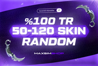 ⭐%100TR 50-120 SKİN GARANTİLİ ⭐