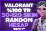 ⭐ %100TR 50-120 Skin Garantili Random Hesap ⭐