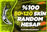 ⭐[KALİTELİ]⭐50-120 SKİN GARANTİLİ RANDOM HESAP⭐