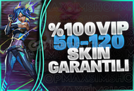 ⭐%100TR 50-120 SKİN GARANTİLİ ⭐