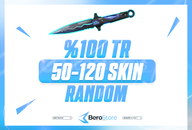 ⭐[%100TR+BIÇAKLI] 50-120 SKİN RANDOM HESAP⭐