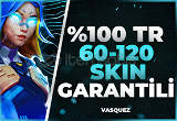 ⭐ %100TR 60-120 Skin Garantili Random Hesap ⭐