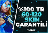 ⭐ %100TR 60-120 Skin Garantili Random Hesap ⭐