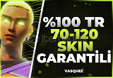 ⭐ %100TR 70-120 Skin Garantili Random Hesap ⭐