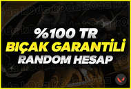⭐ [%100TR] BIÇAK GARANTİLİ RANDOM HESAP !⭐