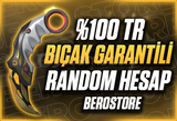 ⭐[%100TR] BIÇAK GARANTİLİ RANDOM HESAP [VİP+]⭐