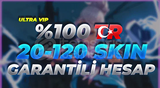 %100TR 20-120 SKIN ULTRA VIP HESAPLAR