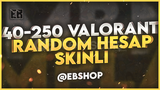 %100TR [BIÇAKLI] 40-250 SKİNLİ GARANTİLİ