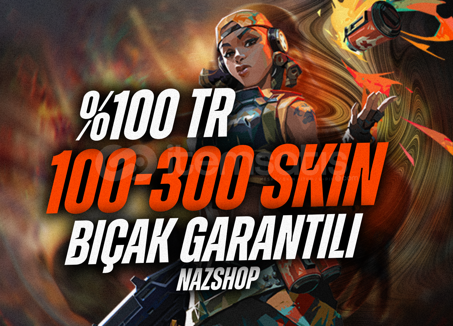 ✨ ÖZEL STOK ✨%100 TR 100-300 SKİN RANDOM ✨ ÖZEL STOK ✨%100 TR 100-300 SKİN RANDOM