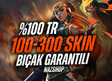 ✨ ÖZEL STOK ✨%100 TR 100-300 SKİN RANDOM