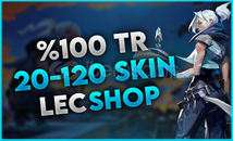 %100TR ULTRA VIP 20-120 SKIN RANDOM⭐