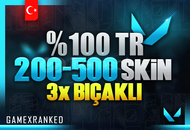 %100TR [BIÇAKLI] ULTRA 200-500 SKIN RANDOM⭐