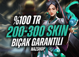 %100TR [BIÇAKLI] ULTRA 200-500 SKIN RANDOM⭐