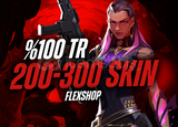 %100TR [BIÇAKLI] ULTRA VIP 200-500 SKIN RANDOM⭐