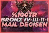 ⭐[%100TR] BRONZ ELO MAİL DEĞİŞEN HESAP⭐