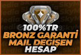 ⭐[%100TR] BRONZ GARANTİLİ MAİL DEĞİŞEN HESAP⭐