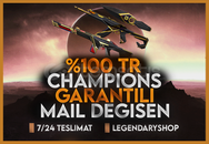 ⭐%100TR CHAMPİONS GARANTİLİ MAİL DEĞİŞEN⭐