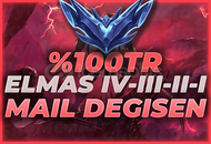 ⭐[%100TR] ELMAS ELO MAİL DEĞİŞEN HESAP⭐