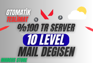 ⭐️%100TR HANDMADE 10 LEVEL MAIL DEĞİŞEN⭐️