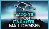 %100TR IYON GARANTİ MAİL DEĞİŞEN HESAP