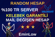 ⭐%100TR Kelebek Garantili • Mail Değişen Hesap⭐