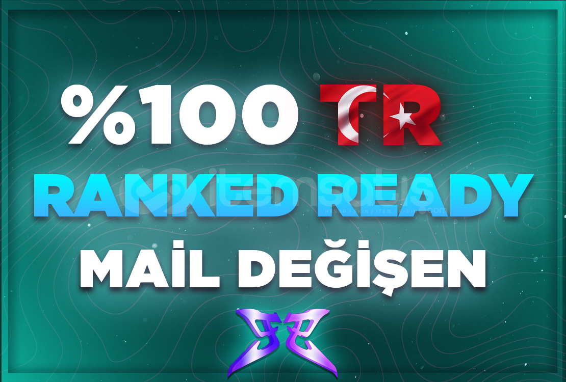 ⭐%100TR 20LVL MAİL ONAYSIZ RANKED READY⭐ ⭐%100TR 20LVL MAİL ONAYSIZ RANKED READY⭐