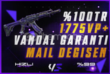 ⭐%100TR MAİL DEĞİŞEN 1775VP+ VANDAL GARANTİLİ