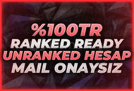 ⭐[%100TR] MAİL ONAYSIZ RANKED READY + İLK MAİL⭐