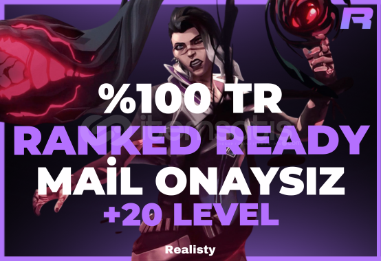 ⭐ %100TR / MAİL ONAYSIZ UNRANKED HESAP ⭐ %100TR / MAİL ONAYSIZ UNRANKED HESAP