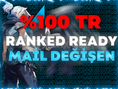 ⭐%100TR MAİL DEĞİŞEN RANKED READY ⭐